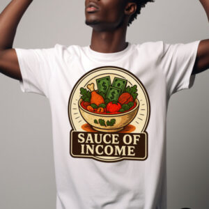 Sauce Of Income T-Shirt (White)