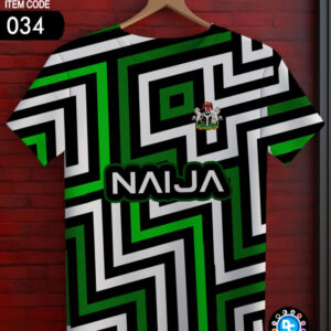 Naija Geometric Pattern Jersey