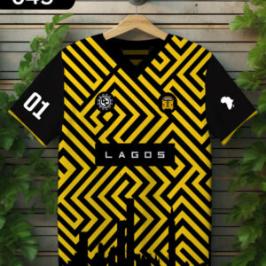 Lagos Grid Pattern Jersey