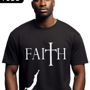 Leap Of Faith T-Shirt (Black)