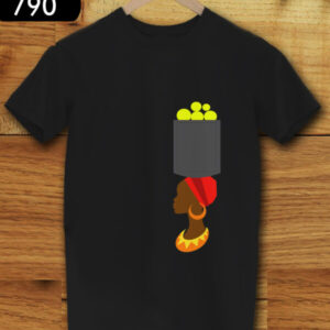 Hot Chick Pocket T-Shirt (Black)