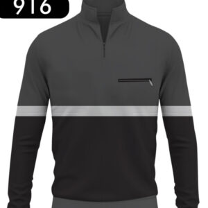 Grey Linear Track Top