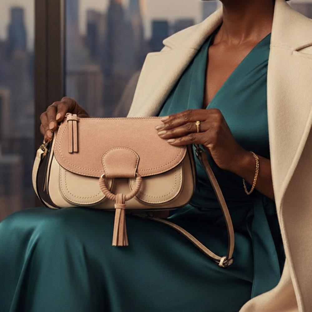 Beige Female bag 6f
