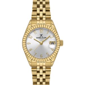 Daniel Klein Two Tone Stone Set Dial Ladies Watch (DK.1.13969-2)