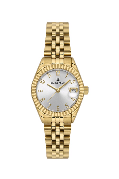 Daniel Klein Two Tone Stone Set Dial Ladies Watch (DK.1.13969-2)