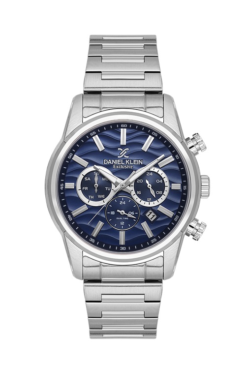 Daniel Klein Blue Chronograph Watch (DK.1.14062-2)