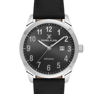 Daniel Klein Black Dial Gold Accents Watch (DK.1.14084-2)