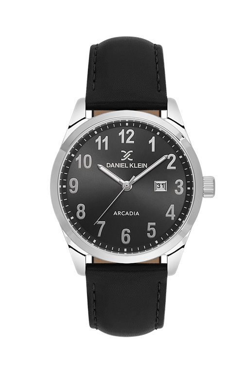 Daniel Klein Black Dial Gold Accents Watch (DK.1.14084-2)