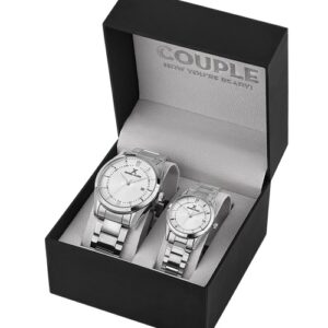 Daniel Klein Couple Watch Set (Silver) (DK.1.14091-1)