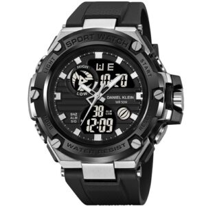 Daniel Klein Black Chronograph Sports Watch (DK.2119-2)