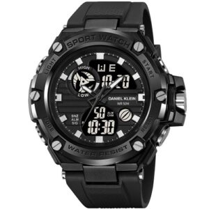 Daniel Klein Black Multi-Function Sports Watch (DK.2119-3)