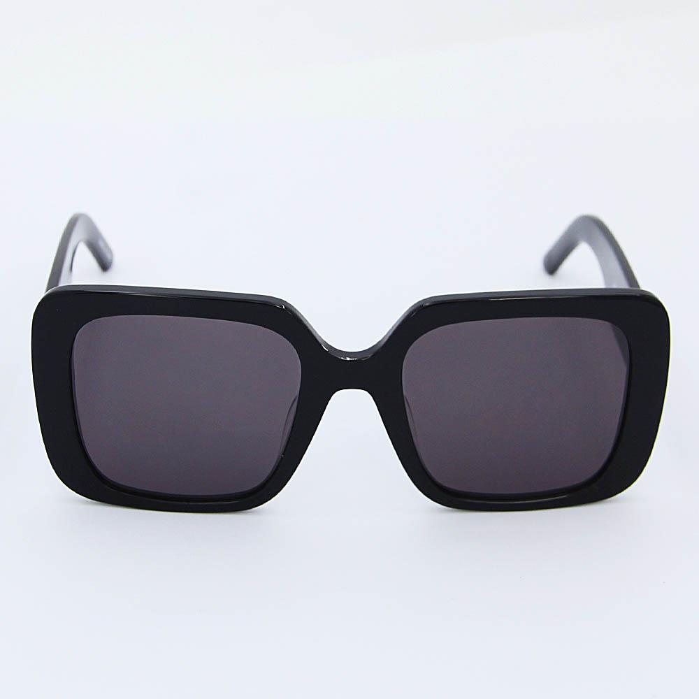 Rowyn Black Oversized Sunglasses - Image 6
