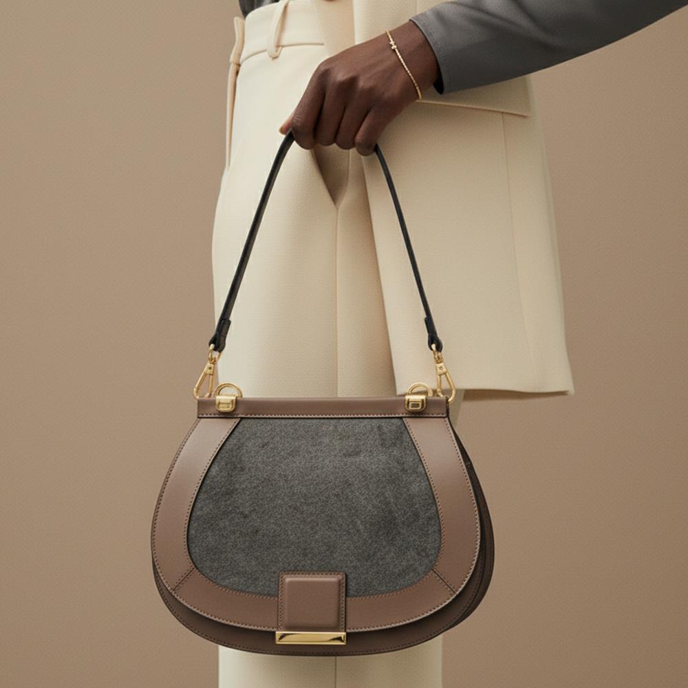 Carmela Leather Crossbody Bag