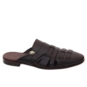 Budiger Soft Leather Half shoe in coffe