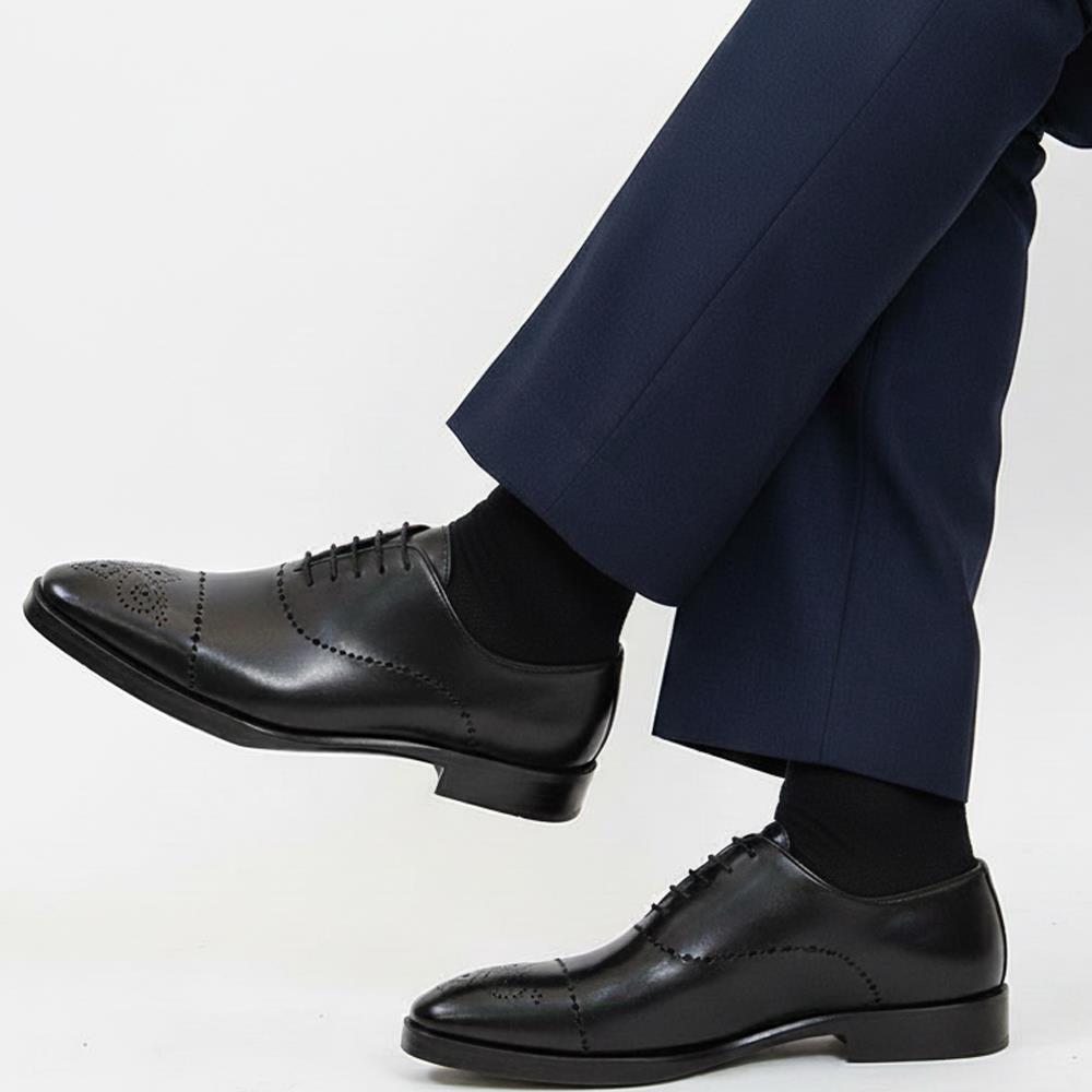 Amancio Black Patent Leather Xtra Light Casual Loafers