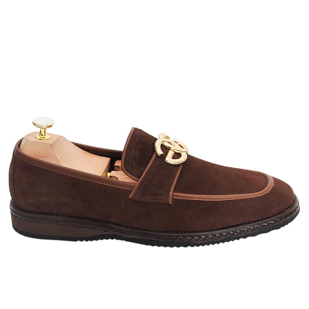 Panifilo Coffee Suede Leather Xtra Light Weight Casual Loafers